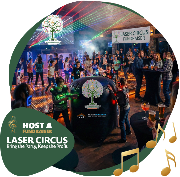 Host A Laser Circus Fund Raising Event