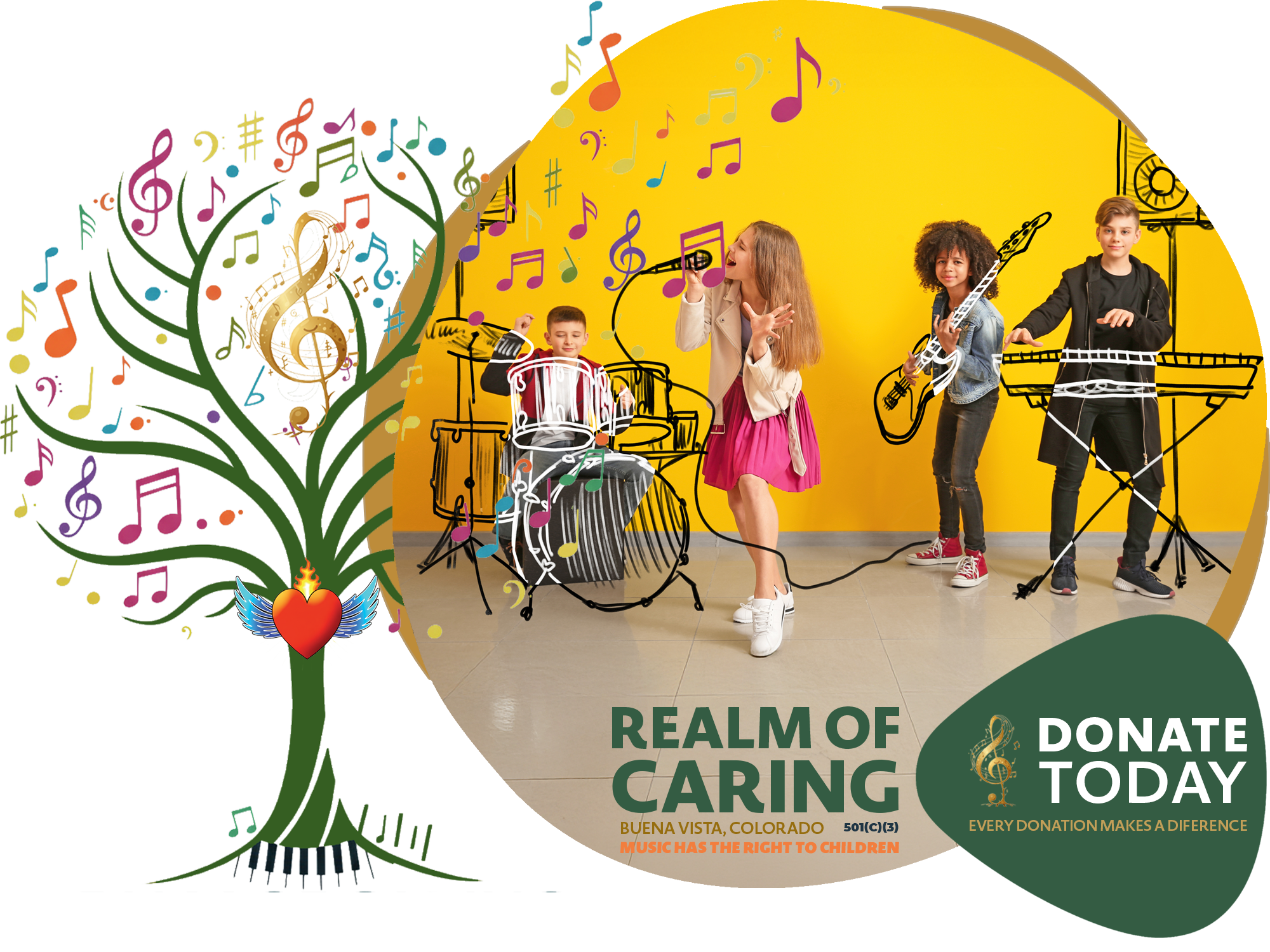 Donate To The Realm Of Caring Inc